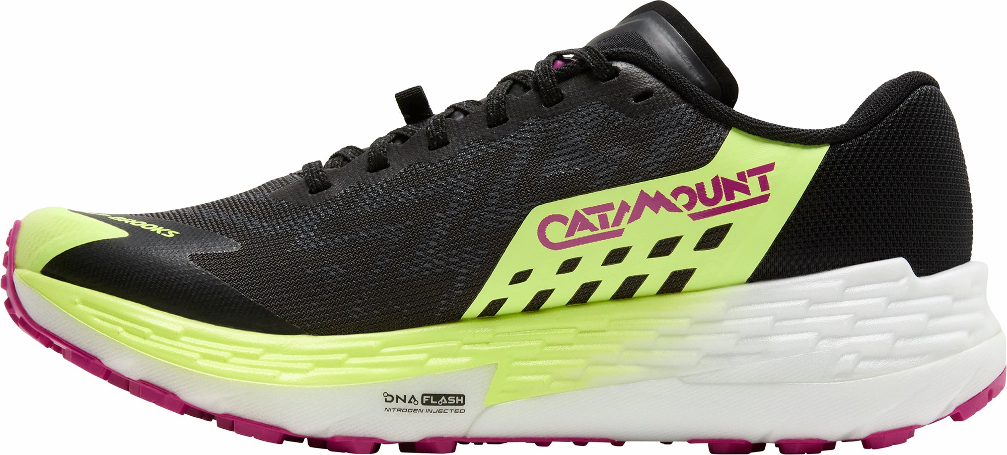 Brooks Catamount 4 Womens Trail Running Shoes - Grey Lightweight Knit Fabric Trustworthy brand