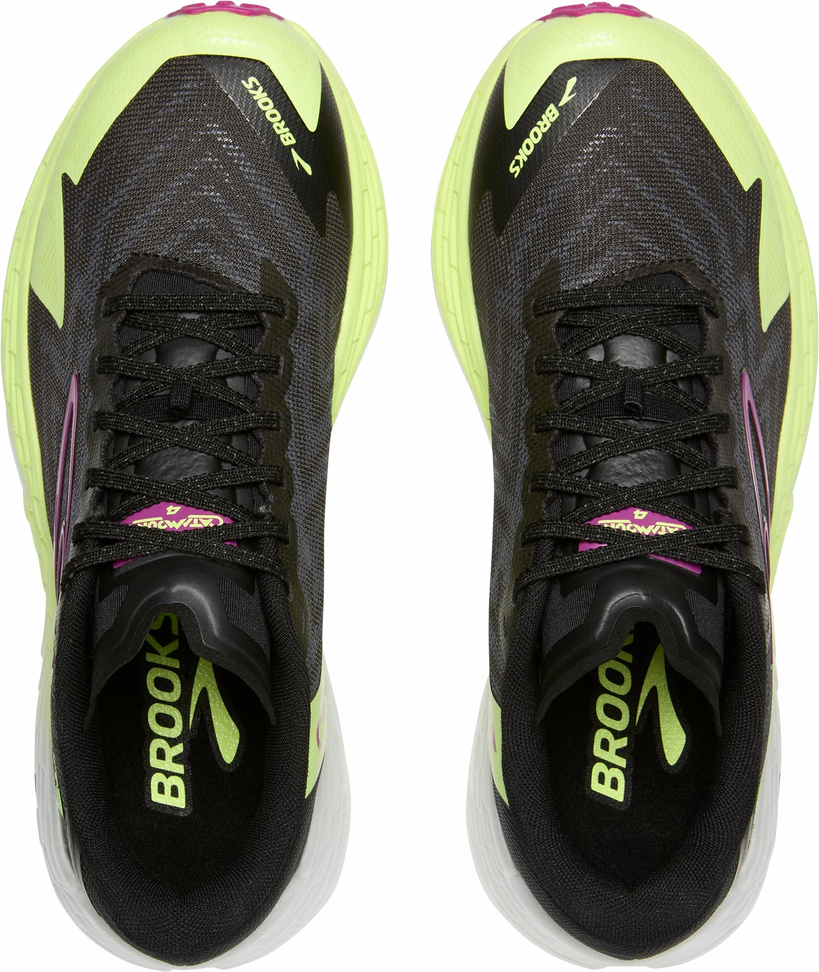 Brooks Catamount 4 Womens Trail Running Shoes - Grey Cushioned - tongue Style Statement