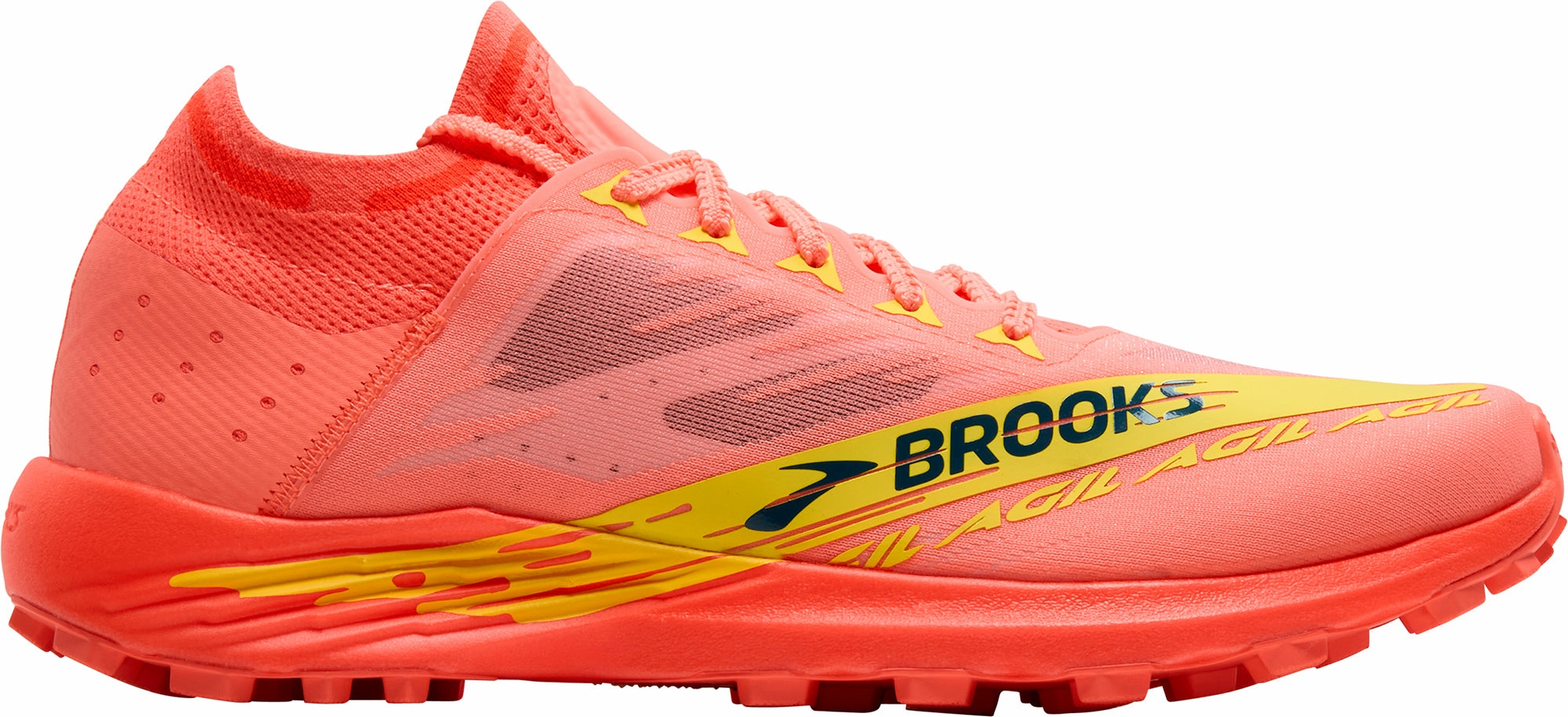 Trendy Accessory ultramarathons Brooks Catamount Agil Trail Running Shoes - Orange