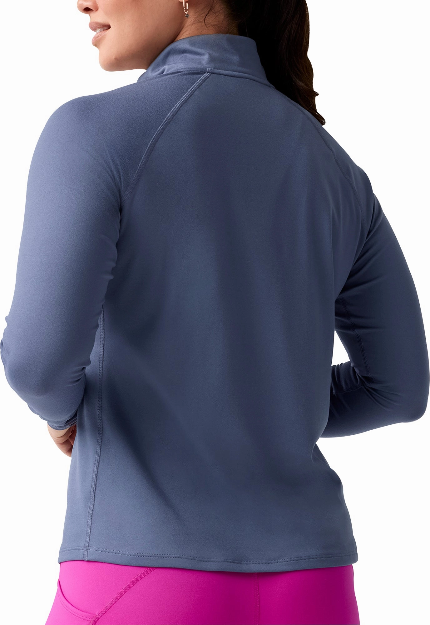 Brooks Dash 3.0 Half Zip Long Sleeve Womens Running Top - Blue Closet