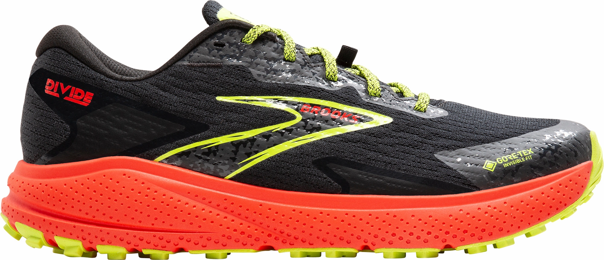 luxury - brand shoes Brooks Divide 5 GORE-TEX Mens Trail Running Shoes - Black
