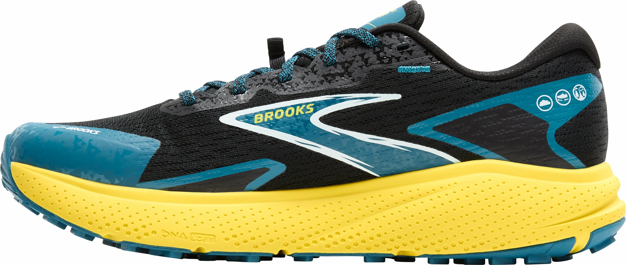 Brooks Divide 5 Mens Trail Running Shoes - Black Adaptable nature