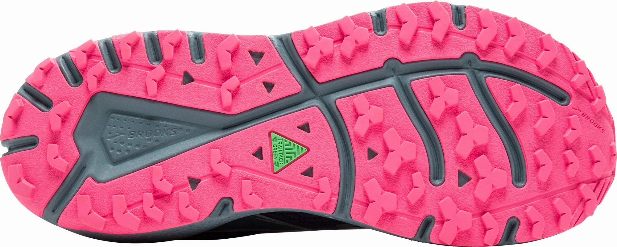 Brooks Divide 5 Womens Trail Running Shoes - Blue non - breathable lining shoes