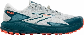 Brooks Divide 5 Womens Trail Running Shoes - Blue hill training running gear