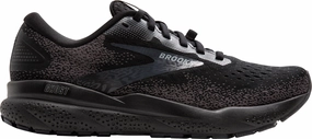 Brooks Ghost 16 GORE-TEX Mens Running Shoes - Black Pressure Zoned Cushioning