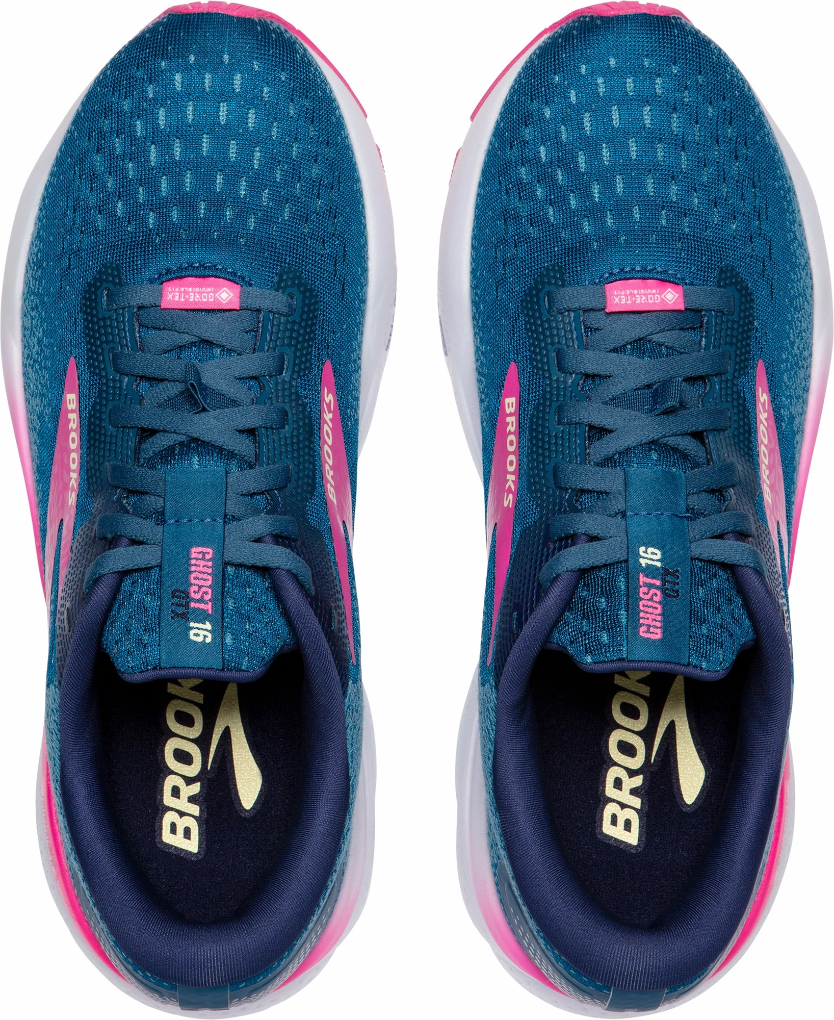 recreation Brooks Ghost 16 GORE-TEX Womens Running Shoes - Blue