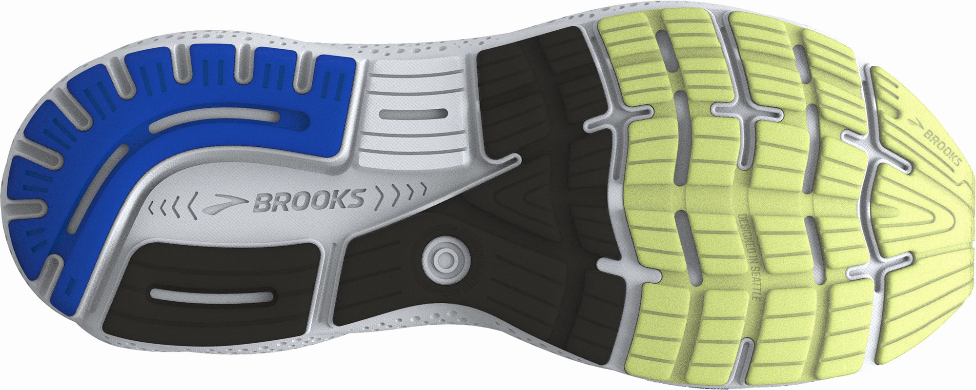 Brooks Ghost 16 Mens Running Shoes - Black Function driven Tailored ease