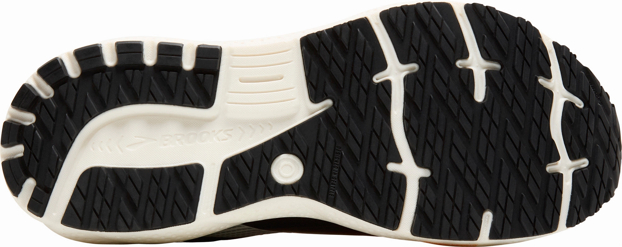 Brooks Ghost 16 Weatherized Mens Running Shoes - Orange Speed Movement Synthetic Overlay