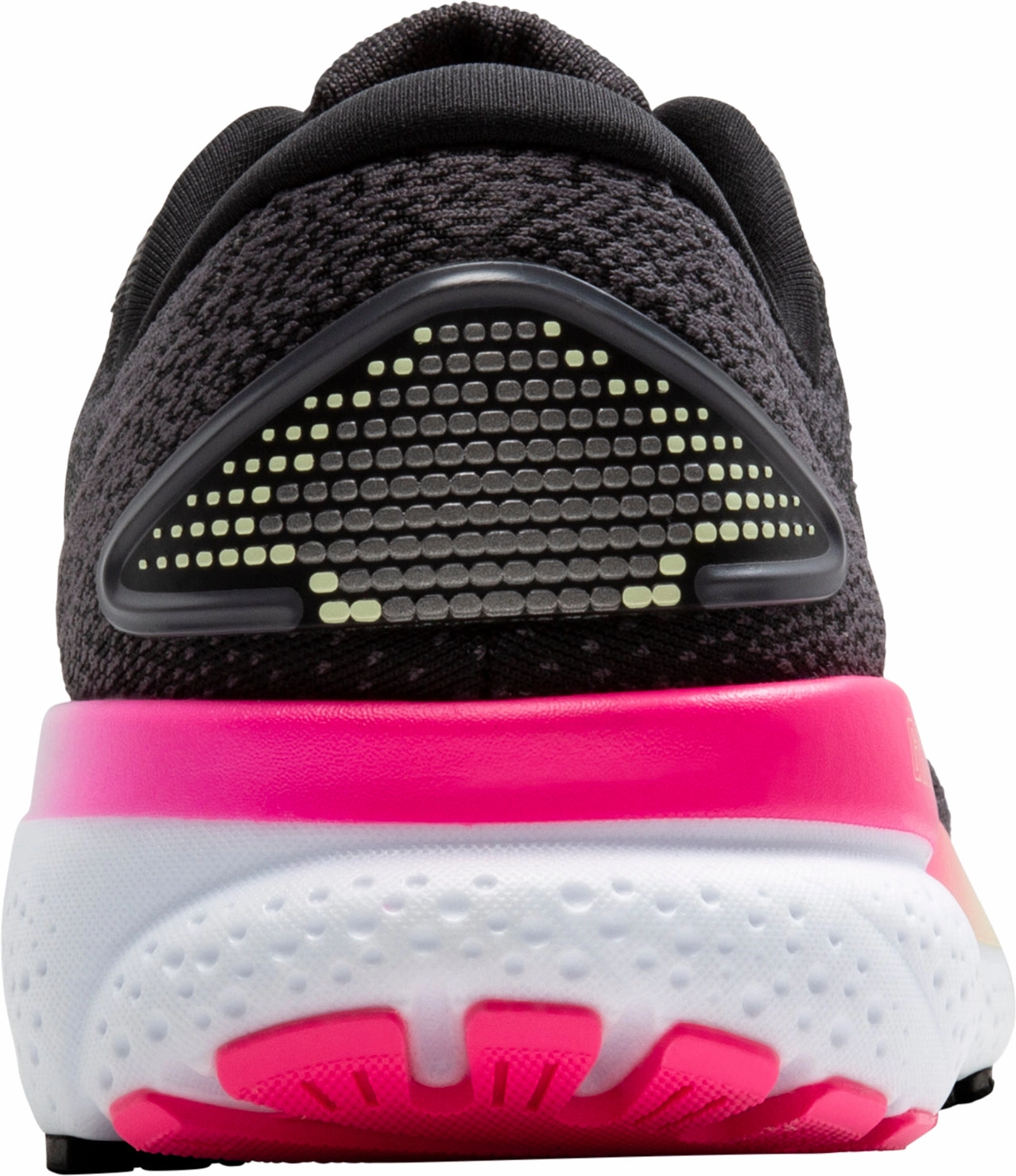 Brooks Ghost 16 WIDE FIT Womens Running Shoes - Black Unibody Shell Structure