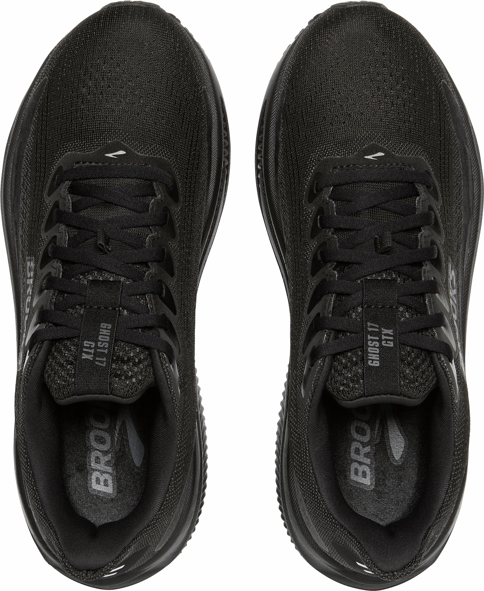 steel - reinforced shoes mid - top shoes Brooks Ghost 17 GORE-TEX Womens Running Shoes - Black