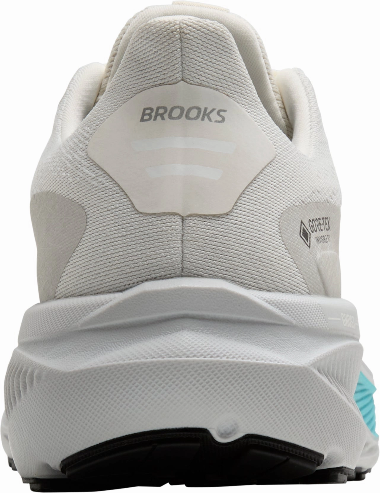 Thermoregulating Fabric Straight Running Brooks Ghost 17 GORE-TEX Womens Running Shoes - Cream