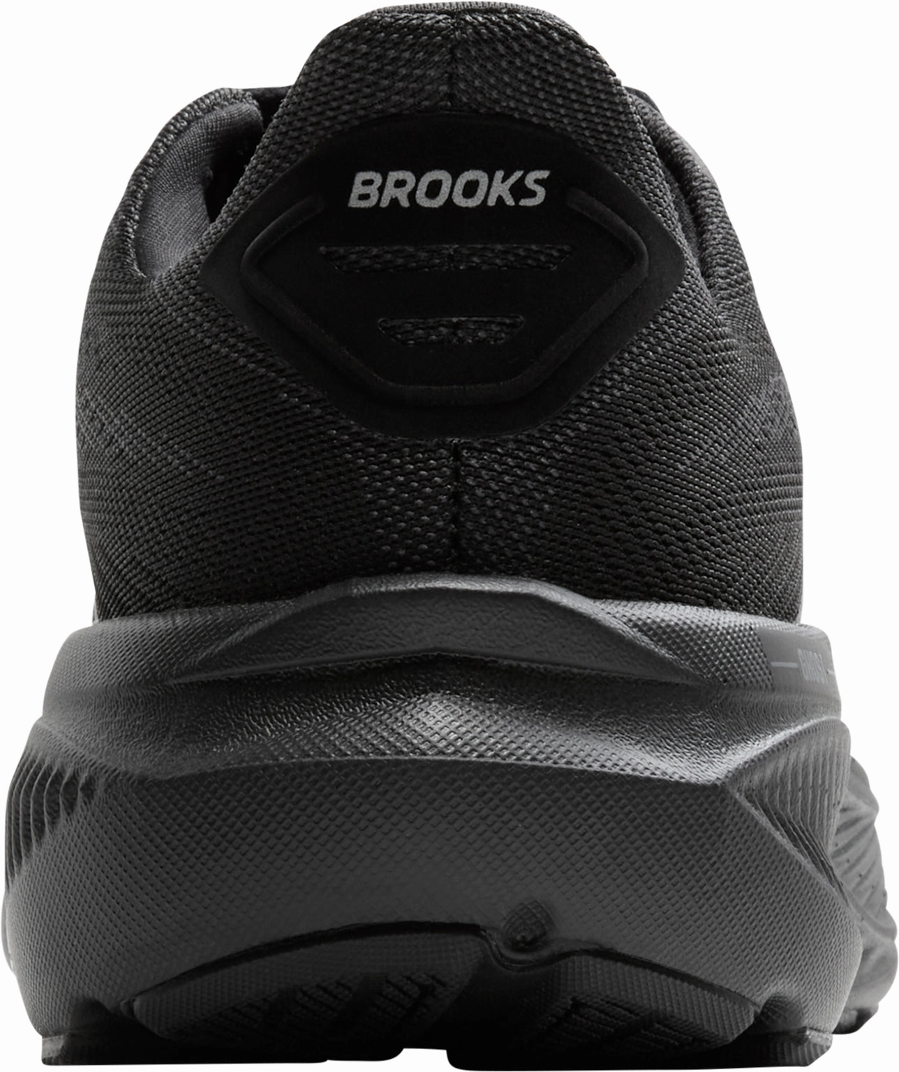 Brooks Ghost 17 WIDE FIT Womens Running Shoes - Black mesh upper shoes