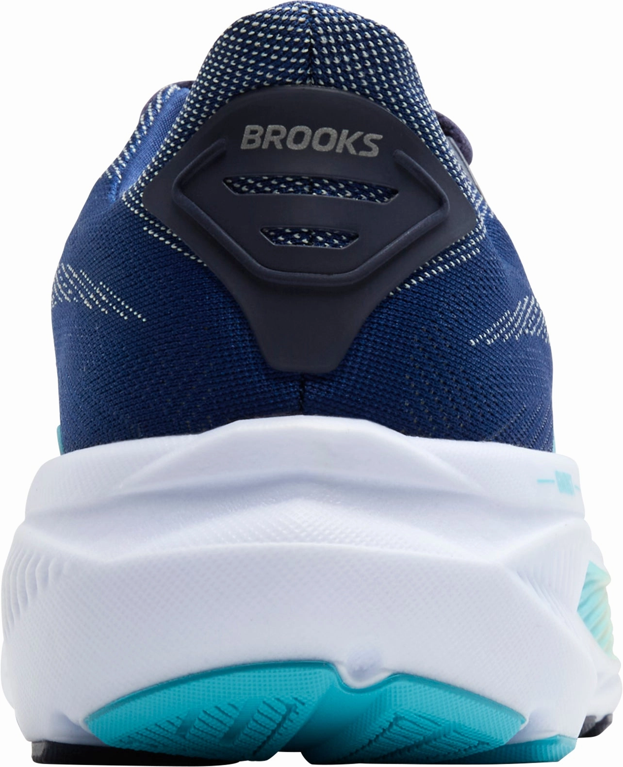 Brooks Ghost 17 WIDE FIT Womens Running Shoes - Blue running sock