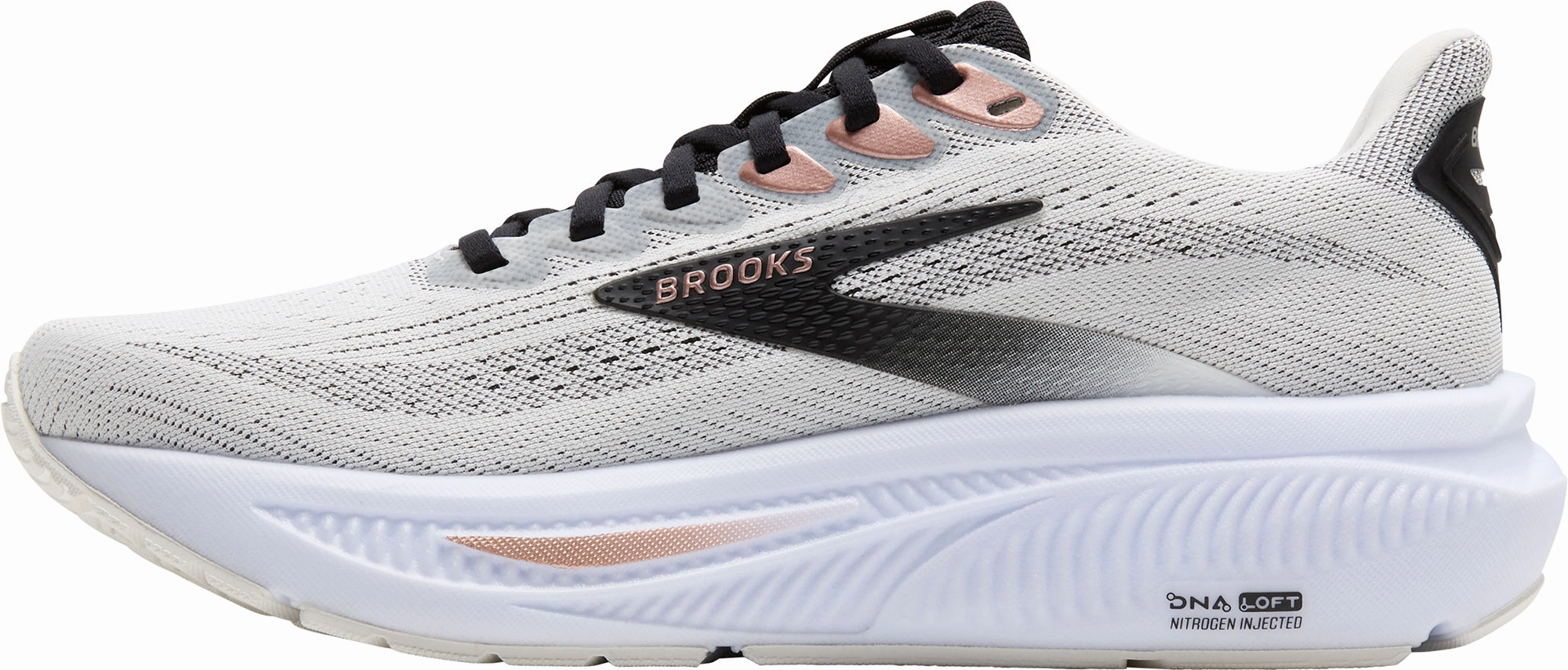 Brooks Ghost 17 Womens Running Shoes - White Exclusive traction Urban Chic