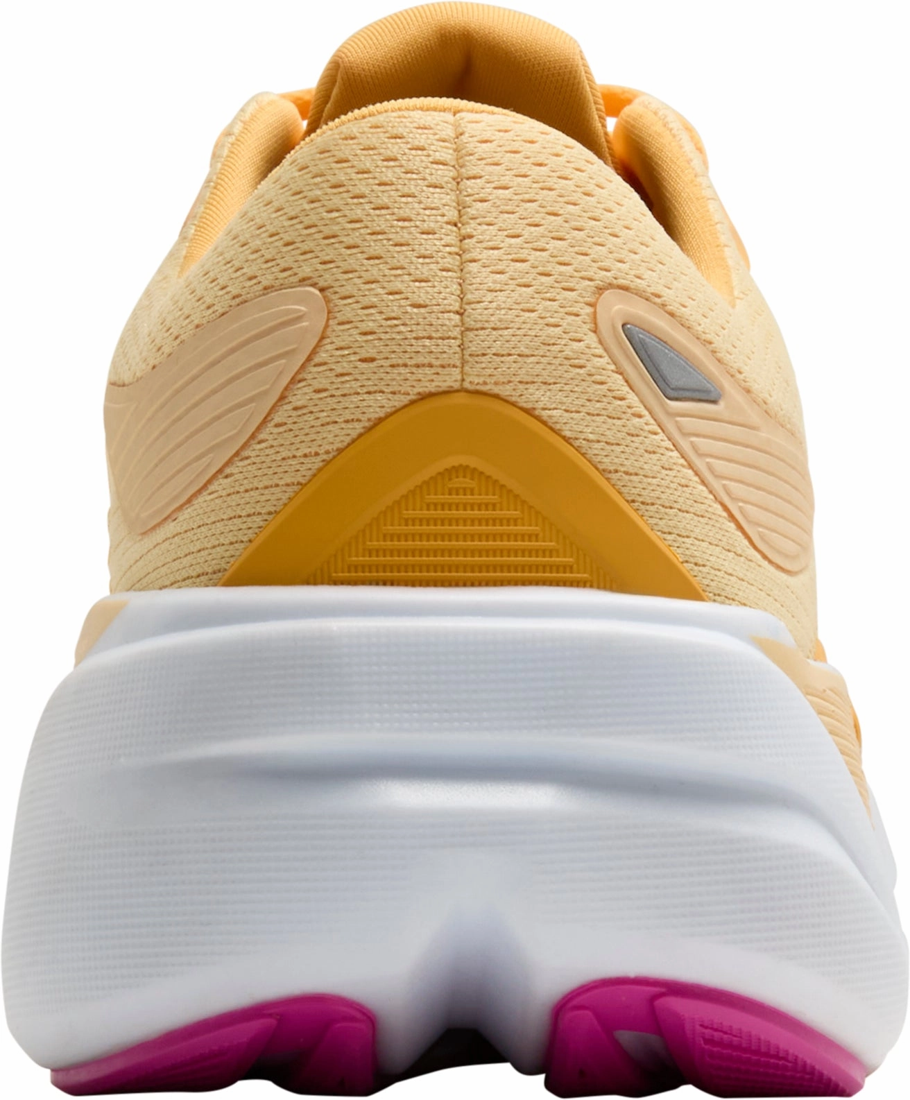 leather running shoes anti slip grip Brooks Ghost Max 3 Womens Running Shoes - Orange