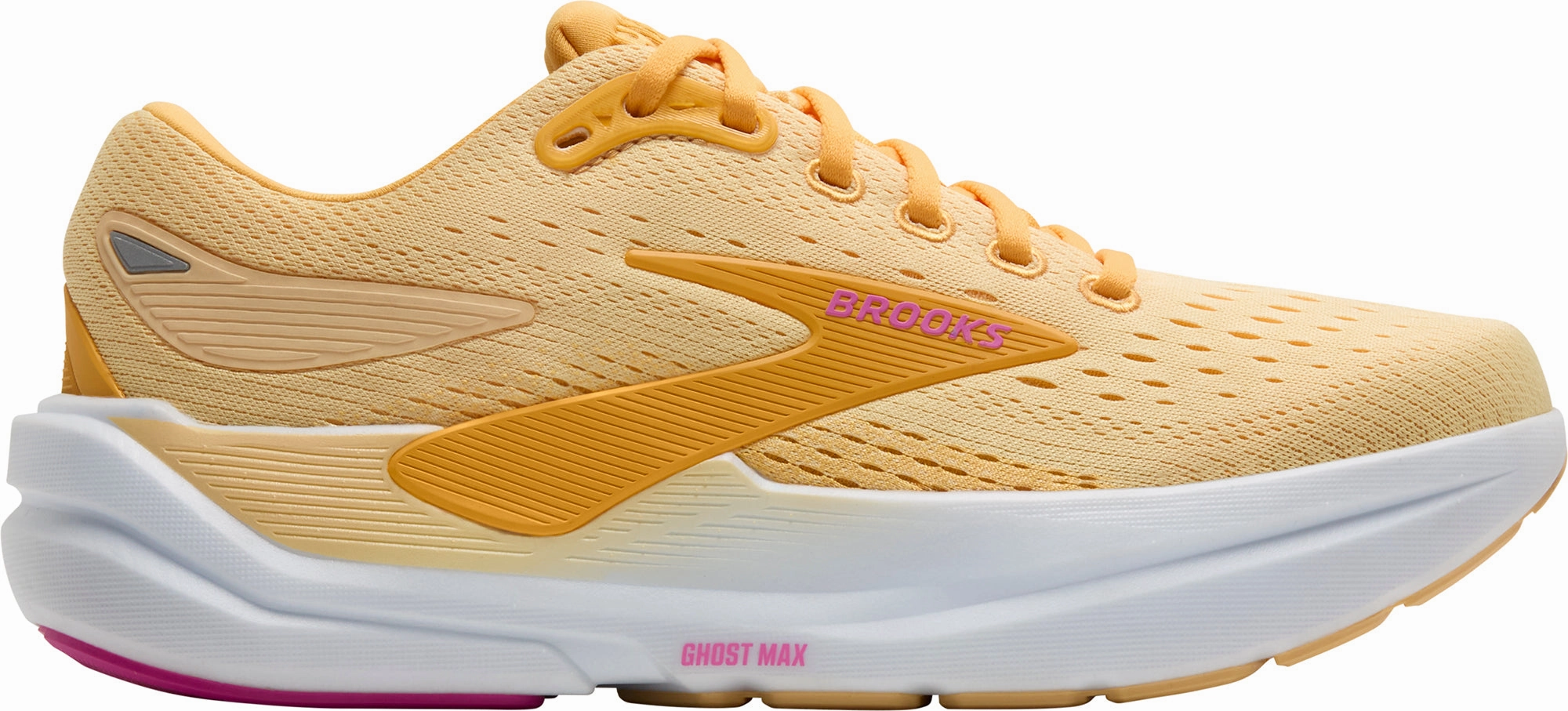 Dynamic Heel Stabilizer Brooks Ghost Max 3 Womens Running Shoes - Orange