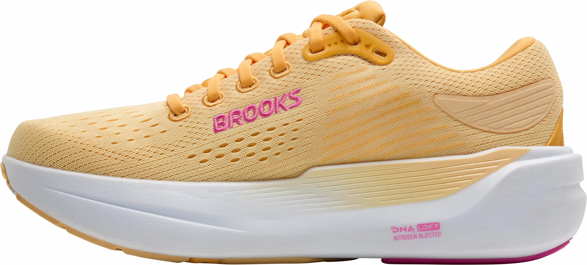 running in a school run shoes Brooks Ghost Max 3 Womens Running Shoes - Orange
