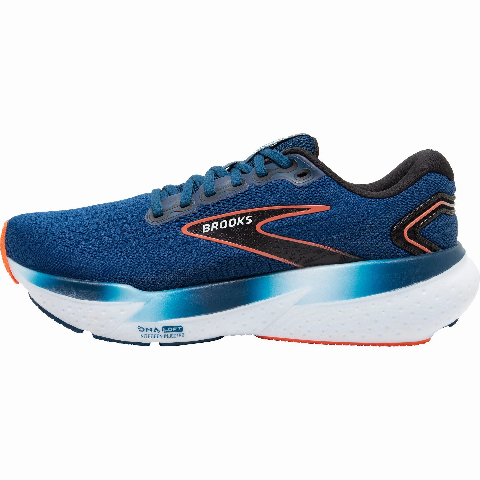Brooks Glycerin 21 WIDE FIT Mens Running Shoes - Blue enhance performance