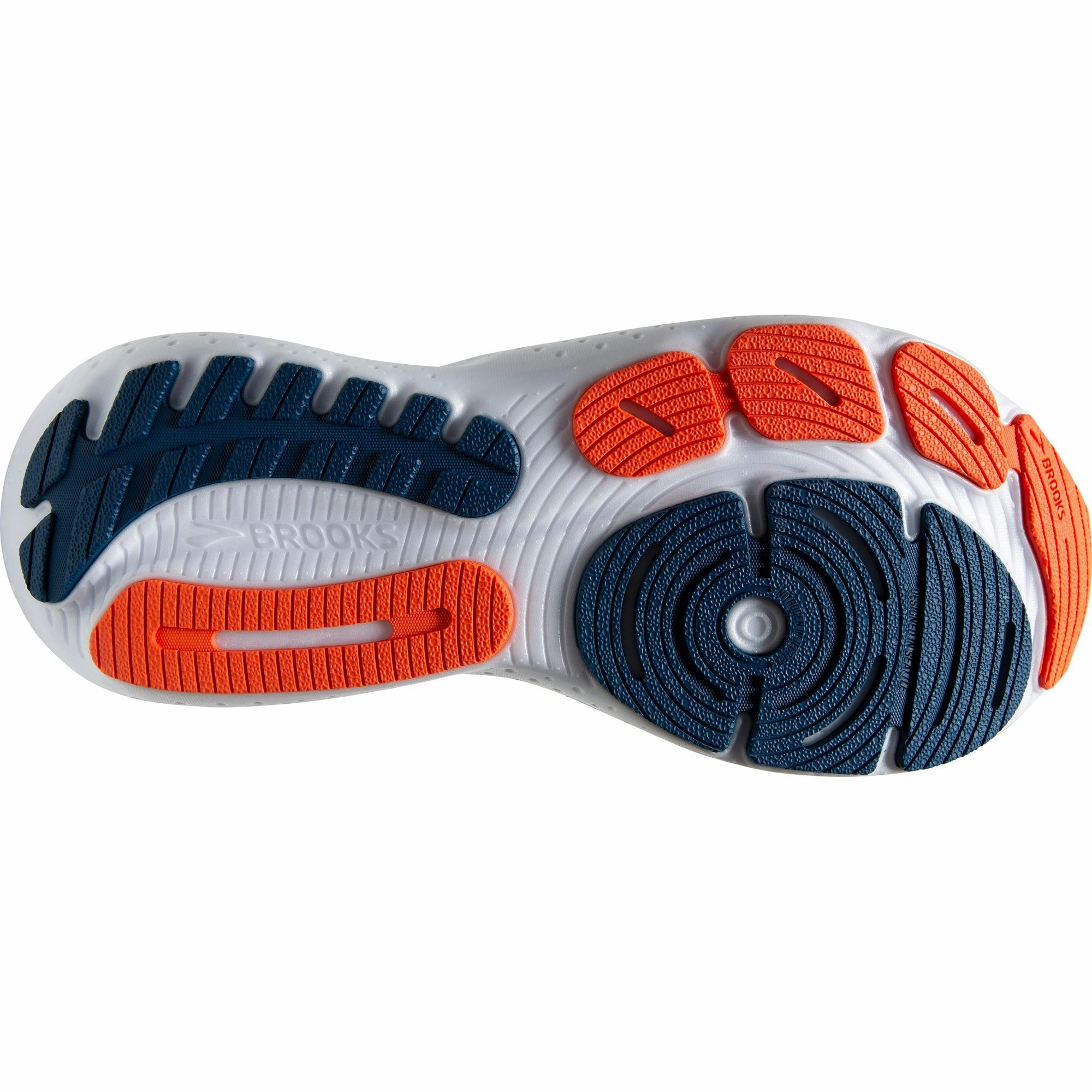 Brooks Glycerin 21 WIDE FIT Mens Running Shoes - Blue Grounded Footbed