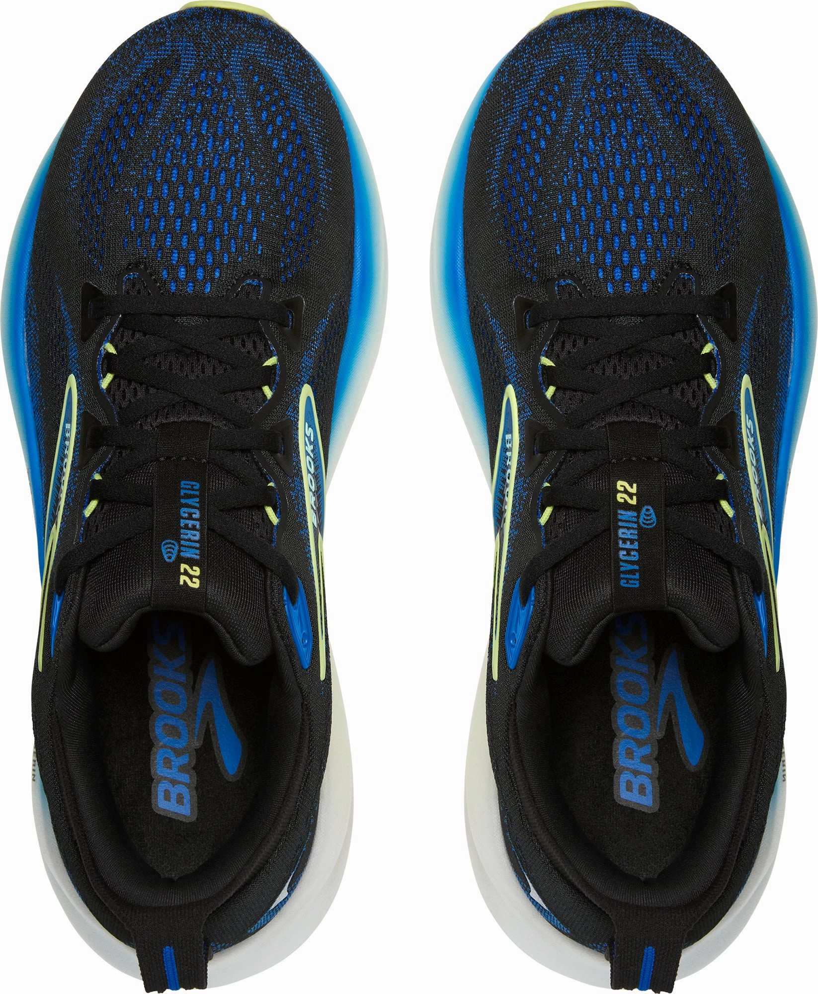 Brooks Glycerin 22 Mens Running Shoes - Black Autumn Bonded Overlay Technology