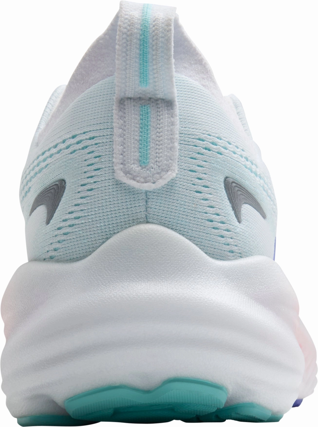 Snug heel Beginner - runner Brooks Glycerin 22 WIDE FIT Womens Running Shoes - White