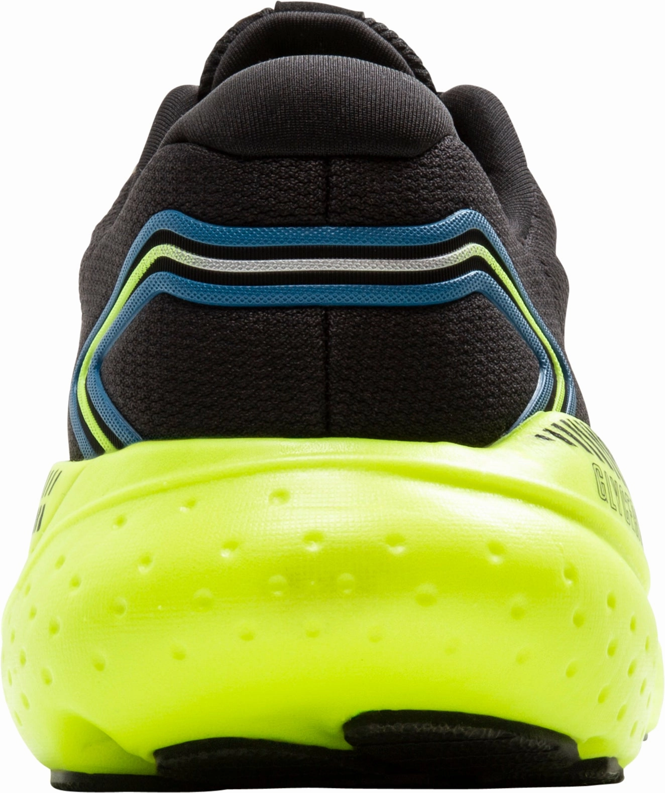 Brooks Glycerin GTS 21 Mens Running Shoes - Black Abrasion Resistant Zones Gradient Density