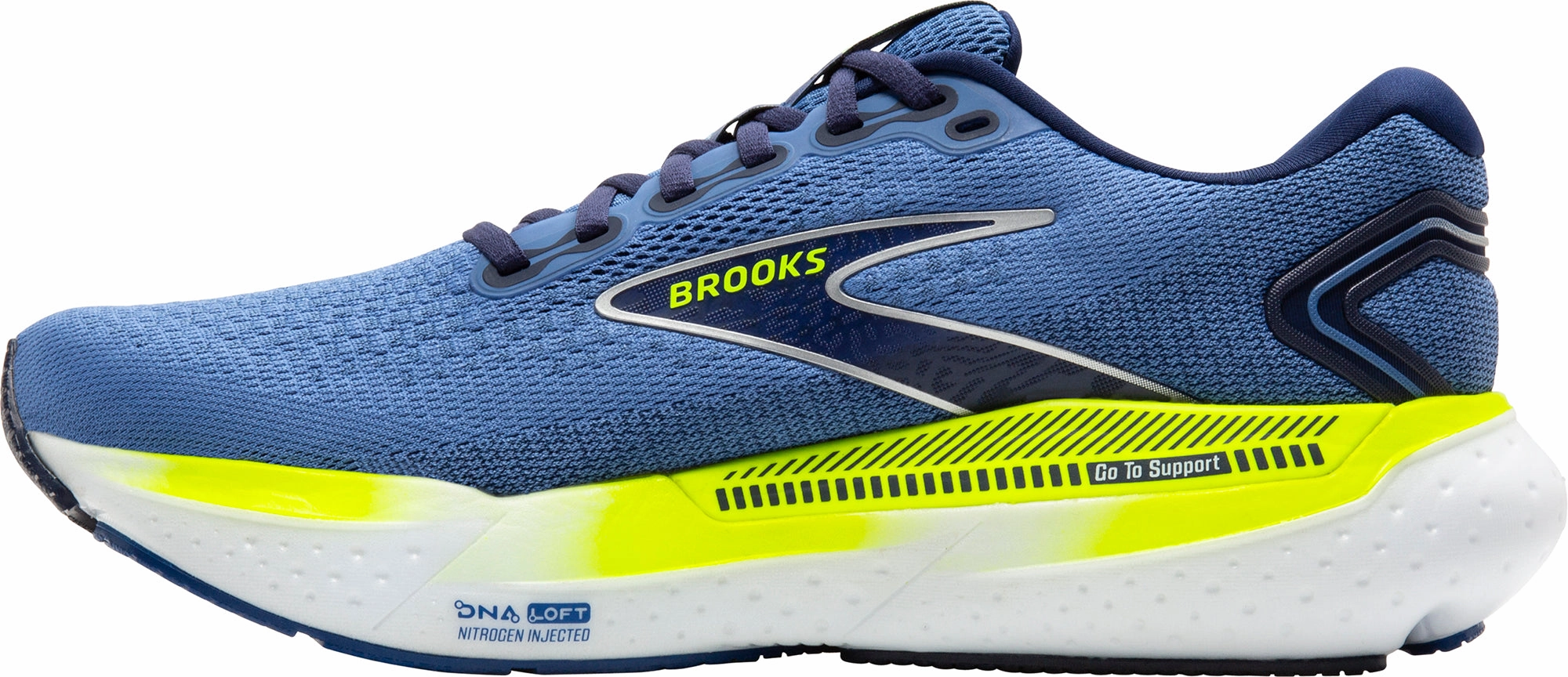 waterproof - feature shoes Brooks Glycerin GTS 21 Mens Running Shoes - Blue