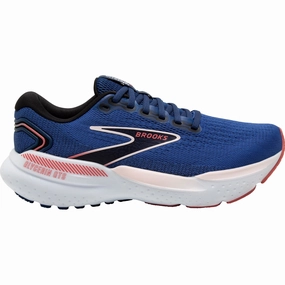 Brooks Glycerin GTS 21 Womens Running Shoes - Blue ultra - marathon running shoes Mobility
