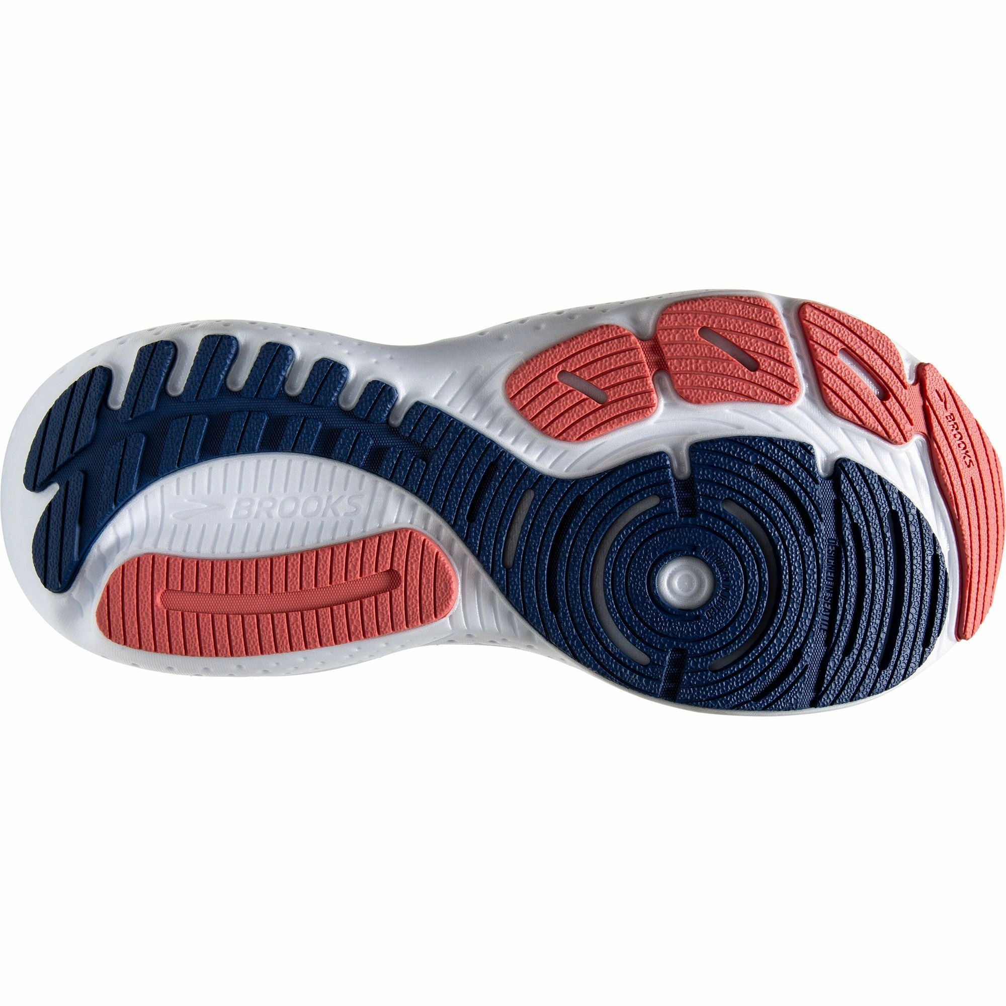 Brooks Glycerin GTS 21 Womens Running Shoes - Blue non - reflective shoes RubberOutsole