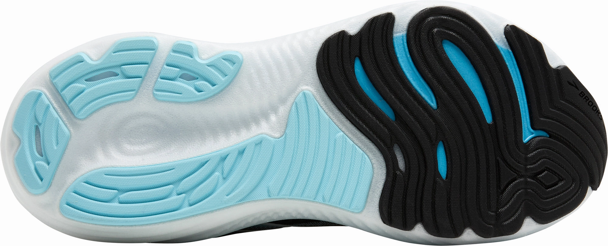 Torsion Stability Lace Up Style Brooks Glycerin GTS 22 Mens Running Shoes - Black