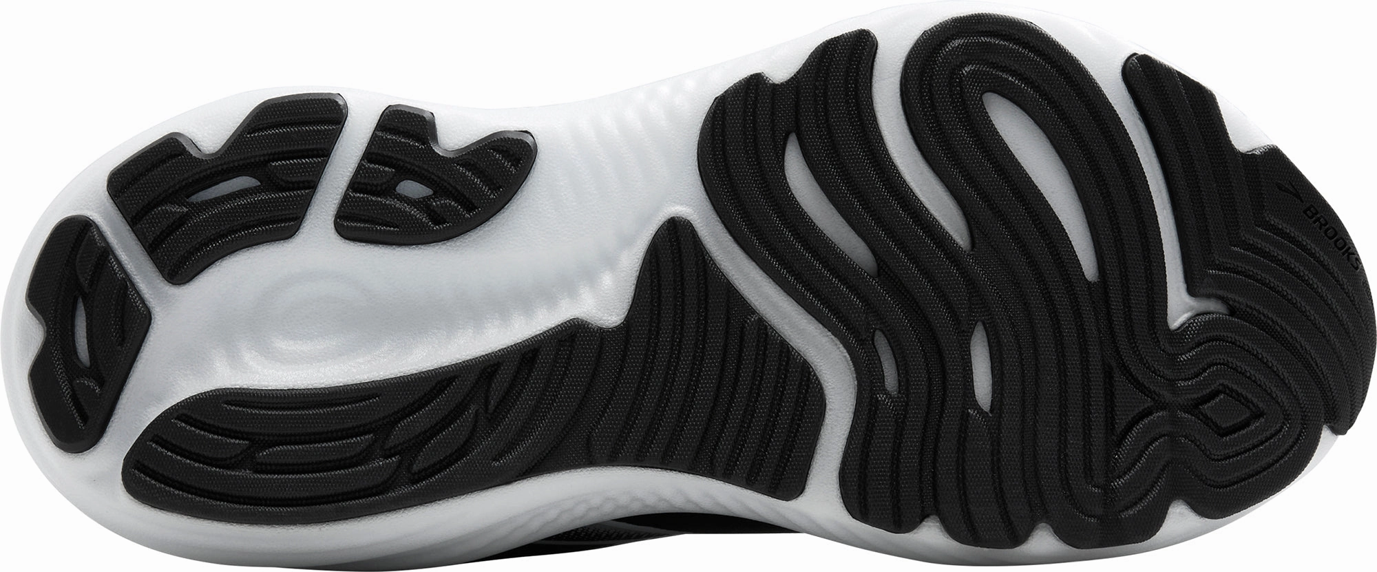 Brooks Glycerin GTS 22 WIDE FIT Womens Running Shoes - Black Multi Directional Flex Grooves