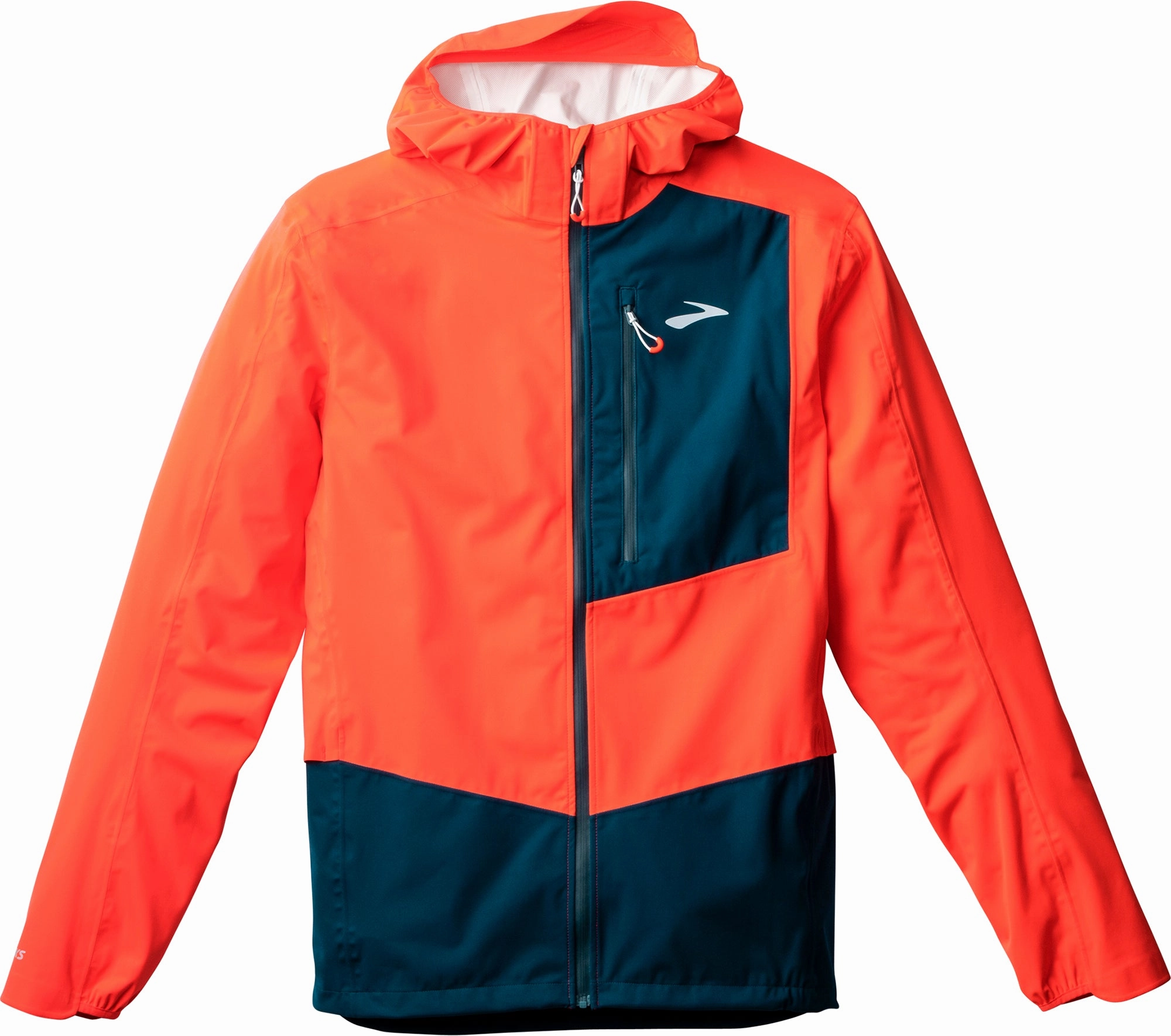 Brooks High Point 2.0 Waterproof Mens Running Jacket - Orange Trail Comfort Sell