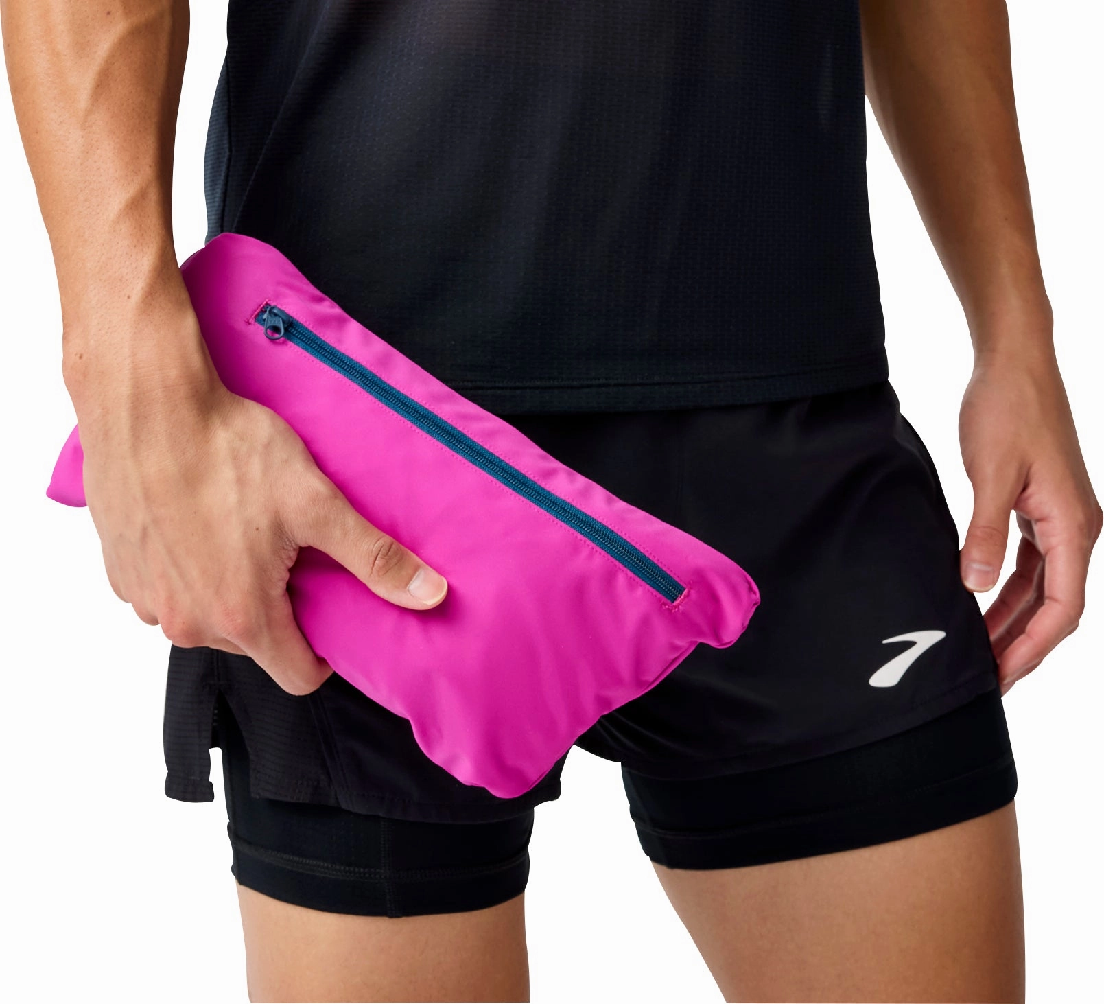 Brooks High Point 2.0 Waterproof Mens Running Jacket  - Purple Rugged Outer Shell Rugged Comfort