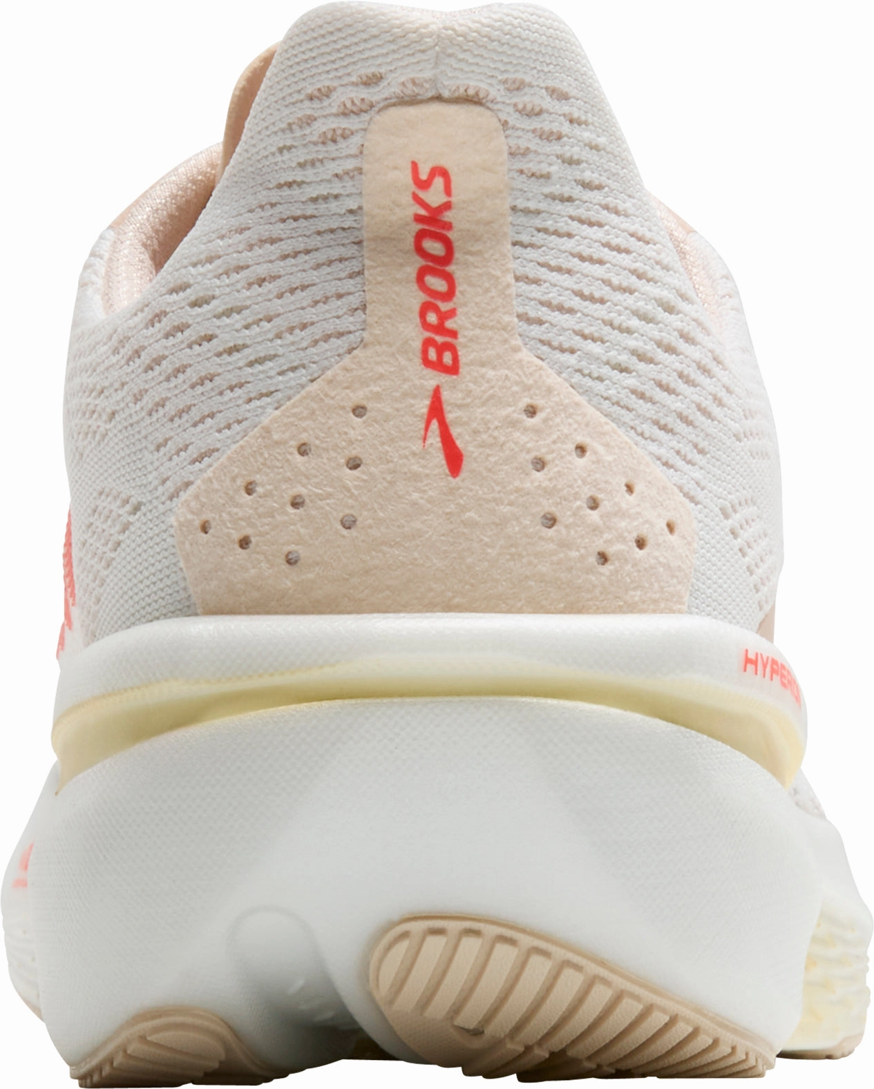 Molded Foam Luxe Touch Brooks Hyperion 2 Womens Running Shoes - White