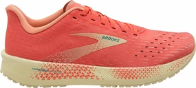 Elastic Lace Closure Brooks Hyperion Tempo Womens Running Shoes - Pink