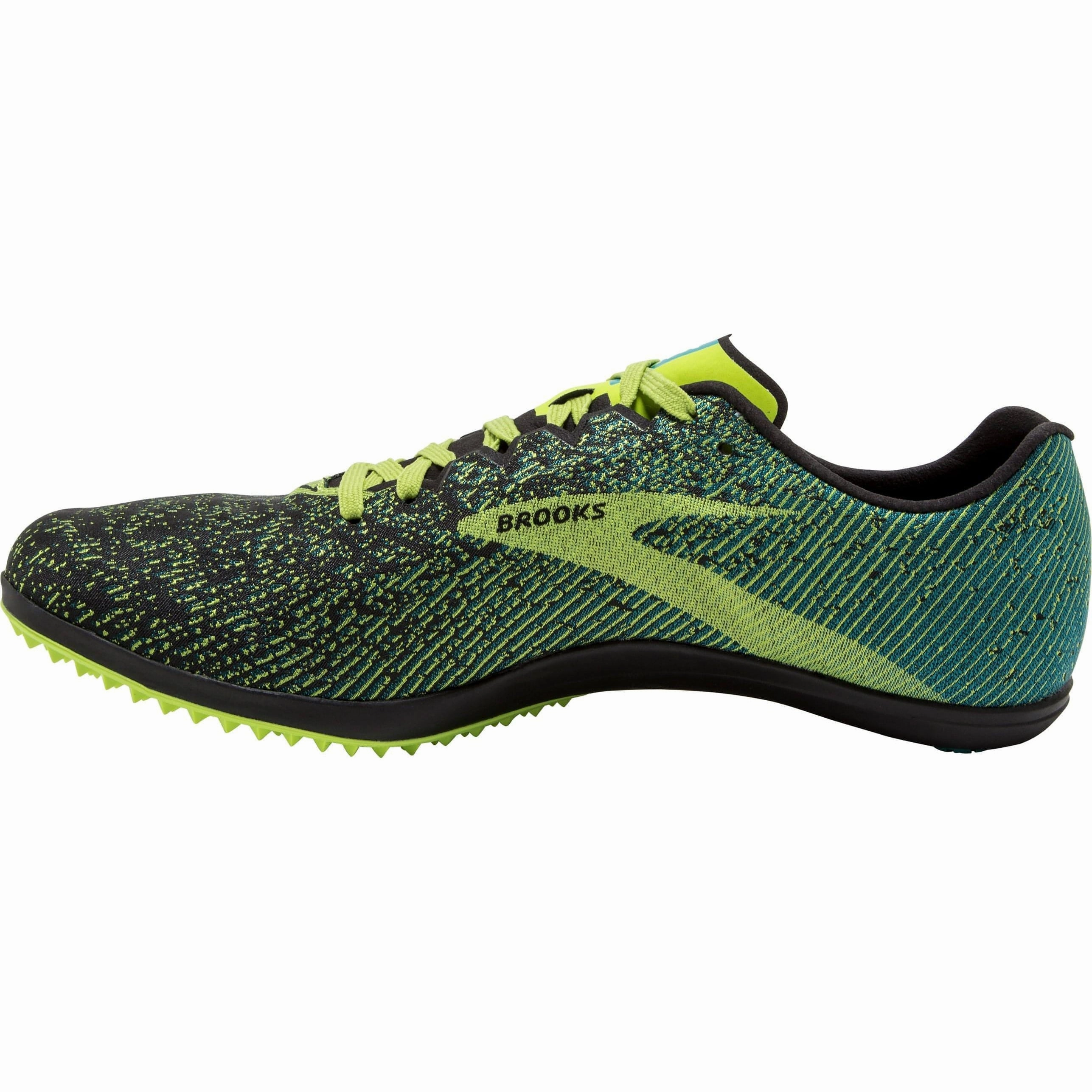 Regular Fit Brooks Mach 19 Spikeless Cross Country Spikes - Green