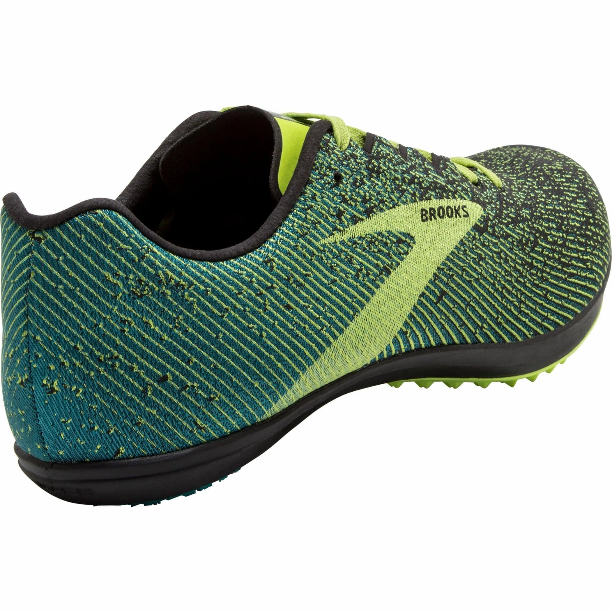 Brooks Mach 19 Spikeless Cross Country Spikes - Green Comfort Shell