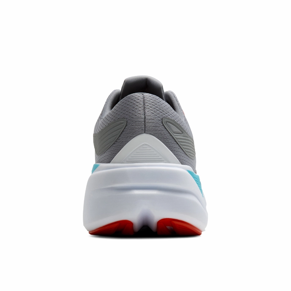 Brooks Men's Ghost Max 3 Running Shoes in Primer Grey/Antarctica/Red AW25 running in famous tracks shoes