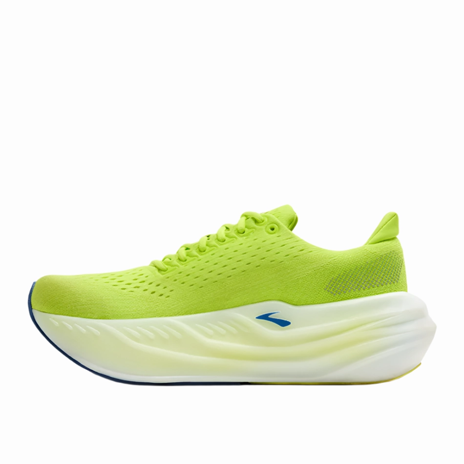 Brooks Men's Glycerin Max Running Shoes in Lime/Navy Peony/White AW25 Multi-color combination