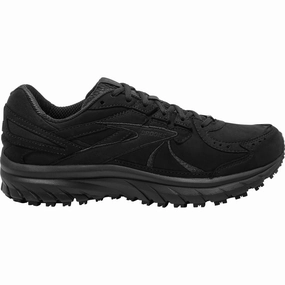 Brooks Zeal Walker Womens Walking Shoes - Black Clean Detail Urban Essential
