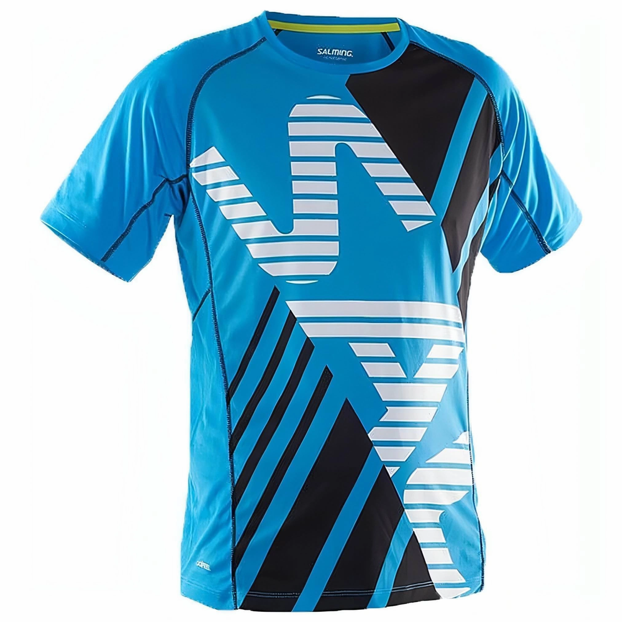 Salming Short Sleeve Junior Running Top - Blue QuickDryTechnology