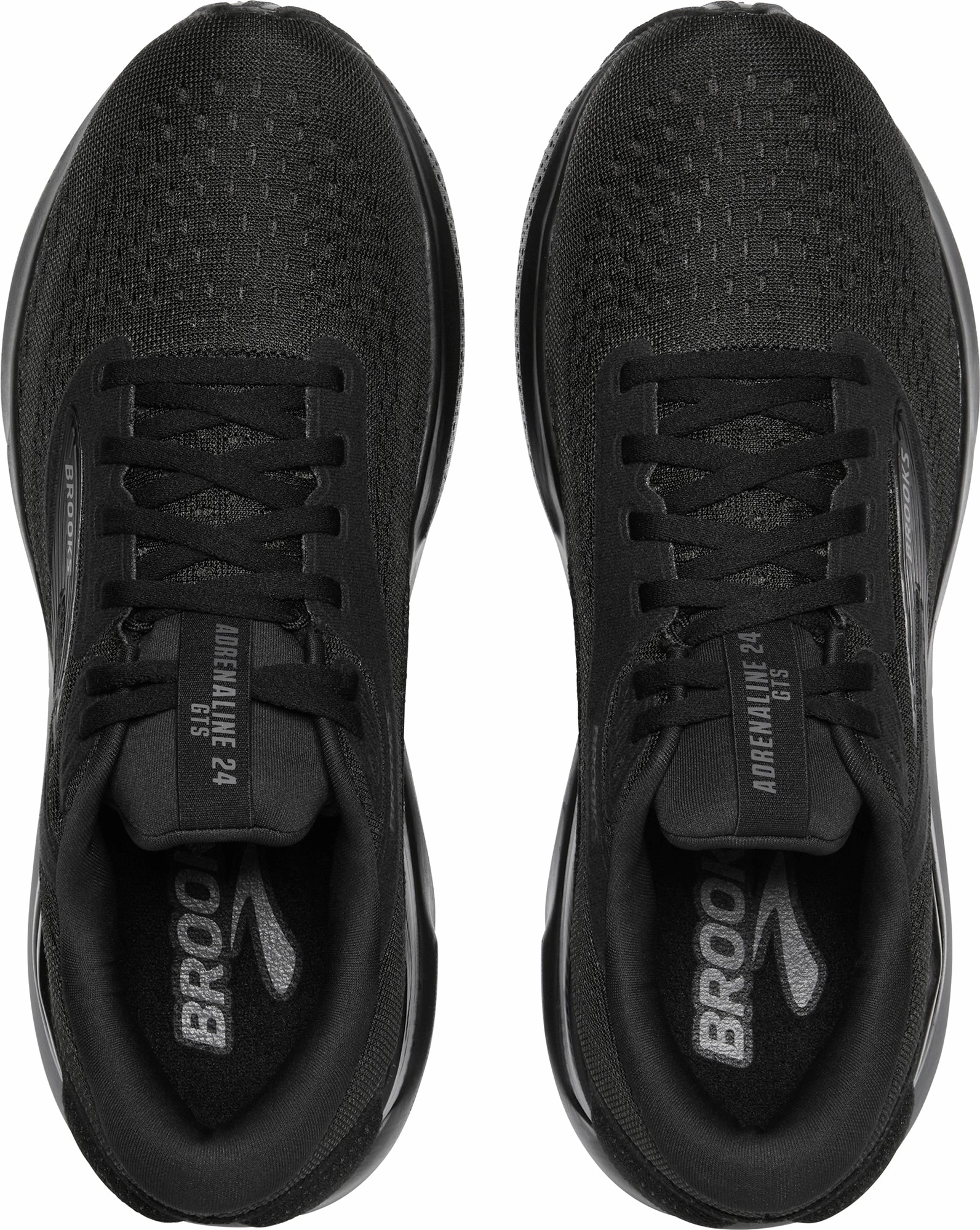 Brooks Adrenaline GTS 24 WIDE FIT (4E) Mens Running Shoes - Black race shoes