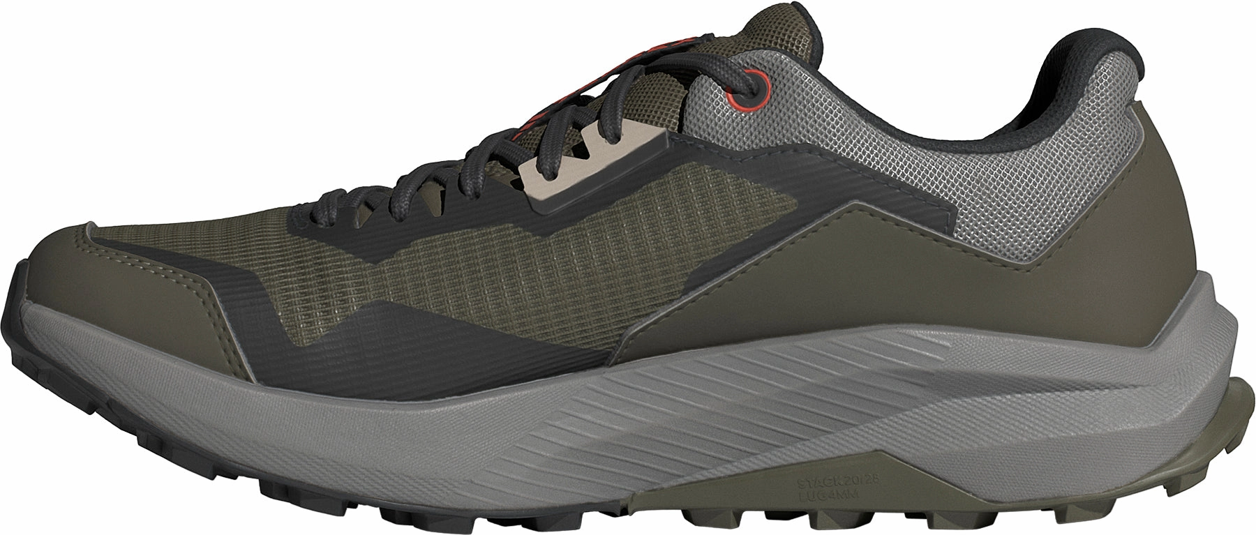 Ankle Lock adidas Terrex Trail Rider Mens Trail Running Shoes - Green