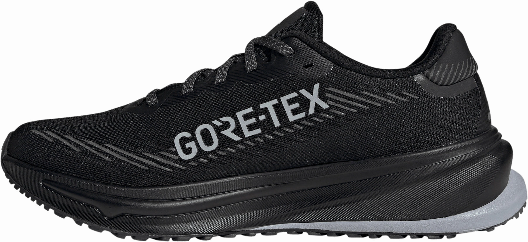 adidas Supernova Rise GORE-TEX Womens Running Shoes - Black Hyper Elastic Sole rigid - upper shoes