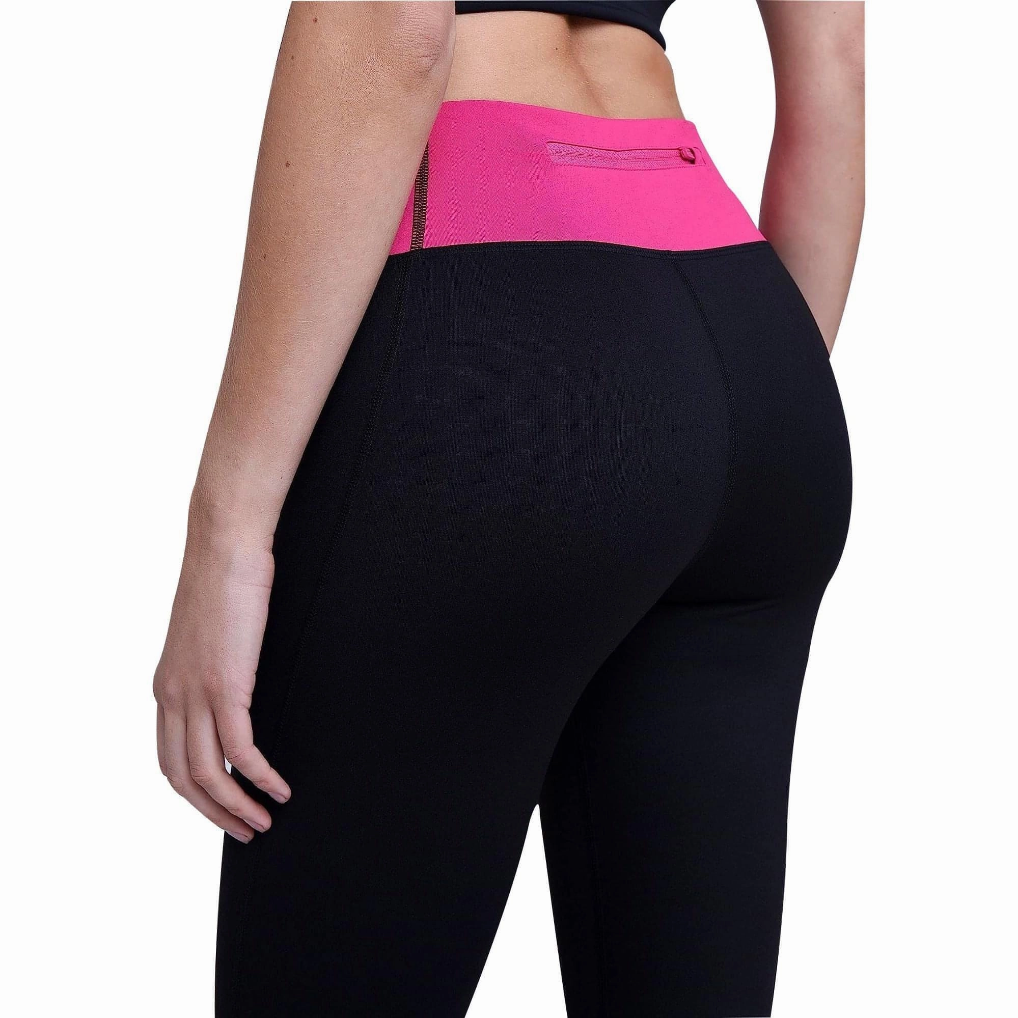 TCA Pro Performance Supreme High Waist Womens Long Running Tights - Black Casual Day Mesh Panel Flow Motion