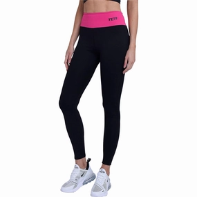 Stylish Fit TCA Pro Performance Supreme High Waist Womens Long Running Tights - Black