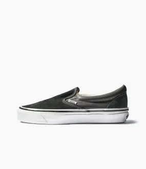 Mobility Boost Classic Slip-On 98 ?C?Black Leather/Suede Mix