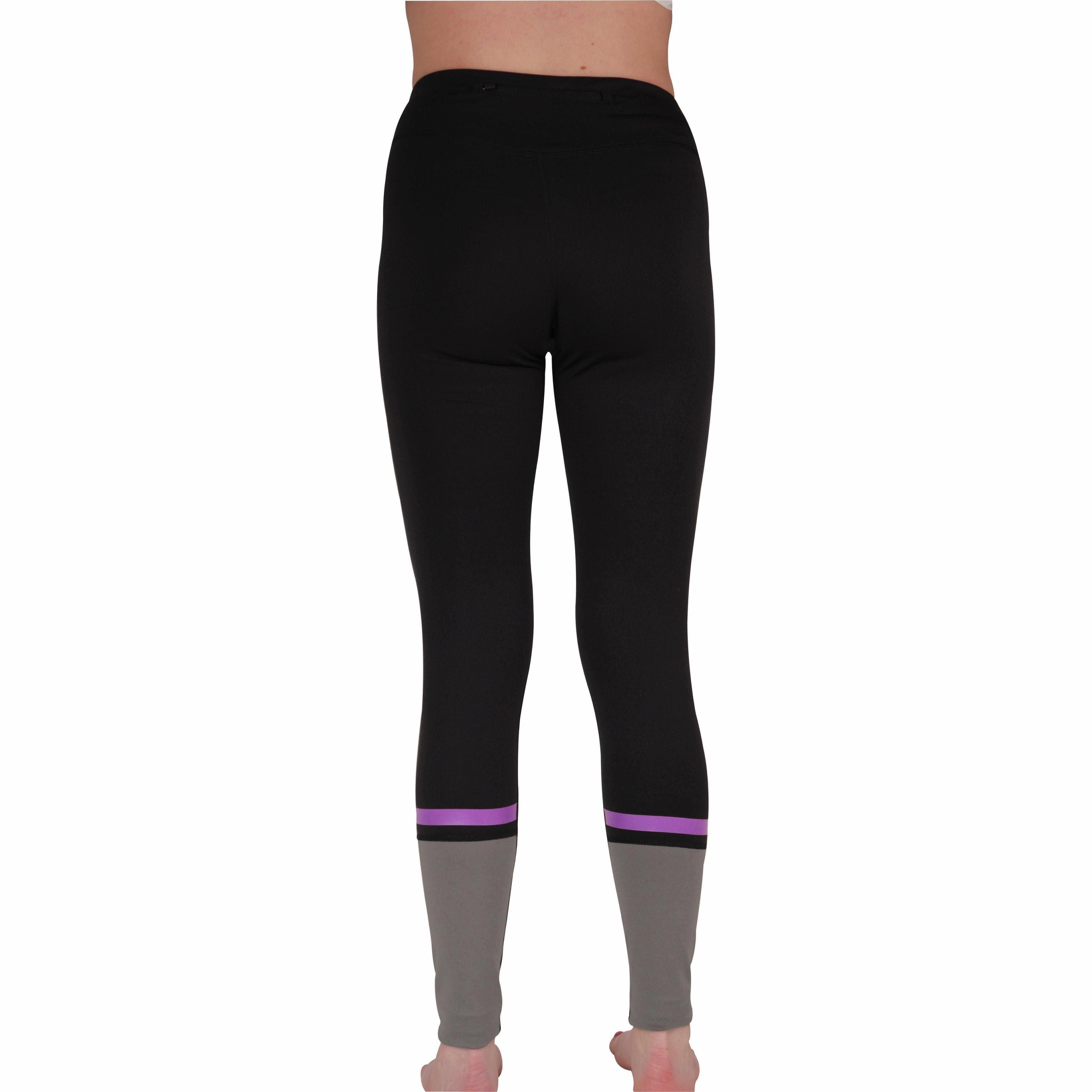 More Mile Power Womens Long Running Tights - Black Everyday Active Fit
