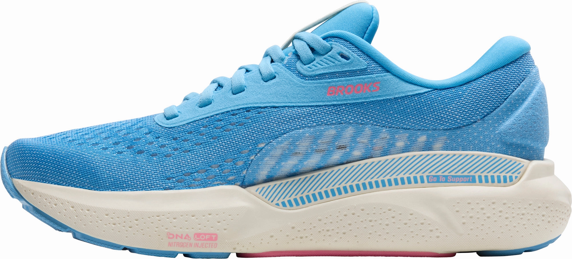 Airflow Mesh Panels Brooks Adrenaline GTS 24 Womens Running Shoes - Blue