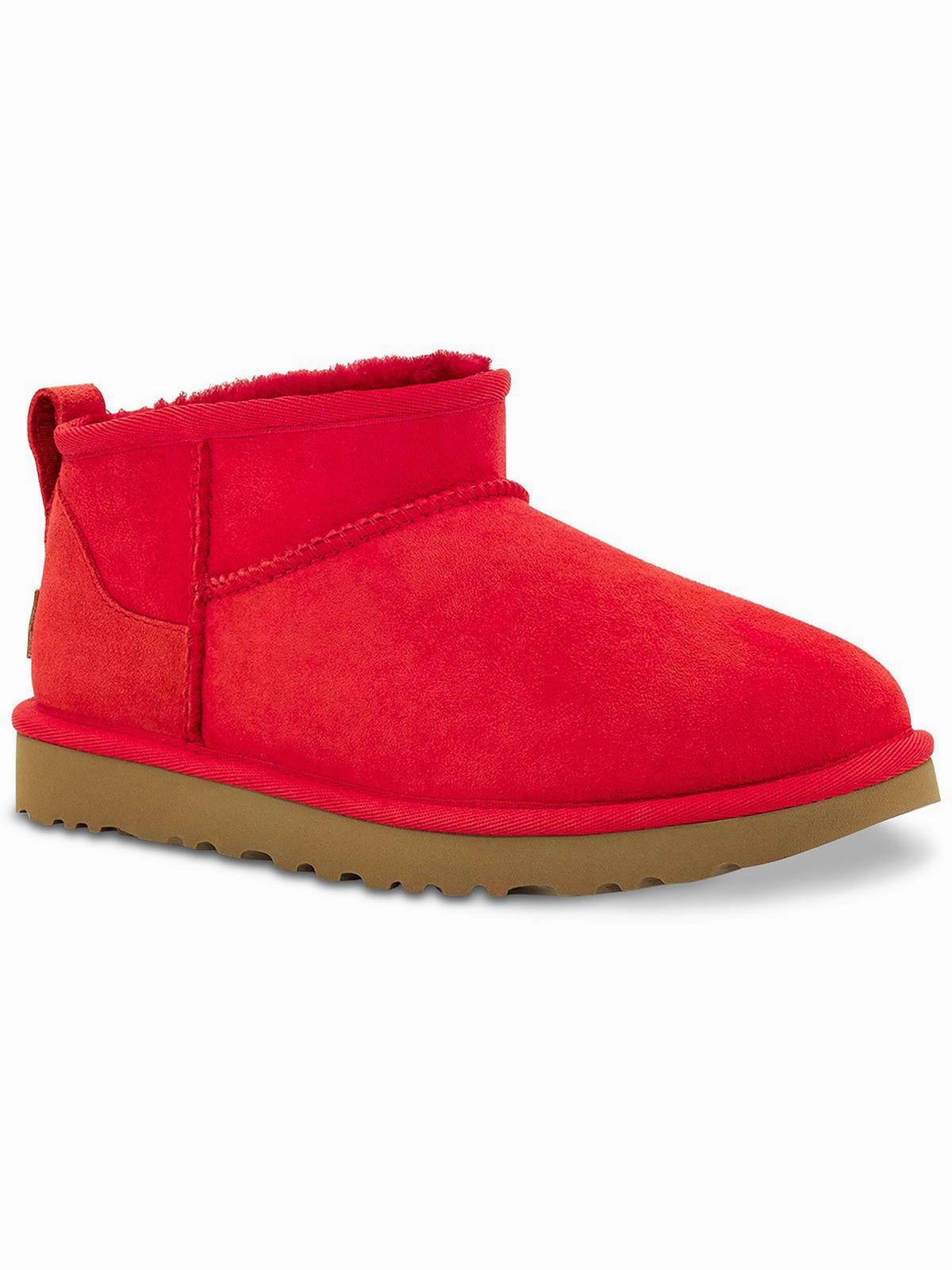 Toe box space Classic Ultra Mini Womens Suede Ankle Bootie Slippers